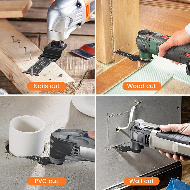 Curved-Edge Oscillating Tool Blades(20 PCS) Curved-Edge Oscillating Tool Blades(20 PCS)