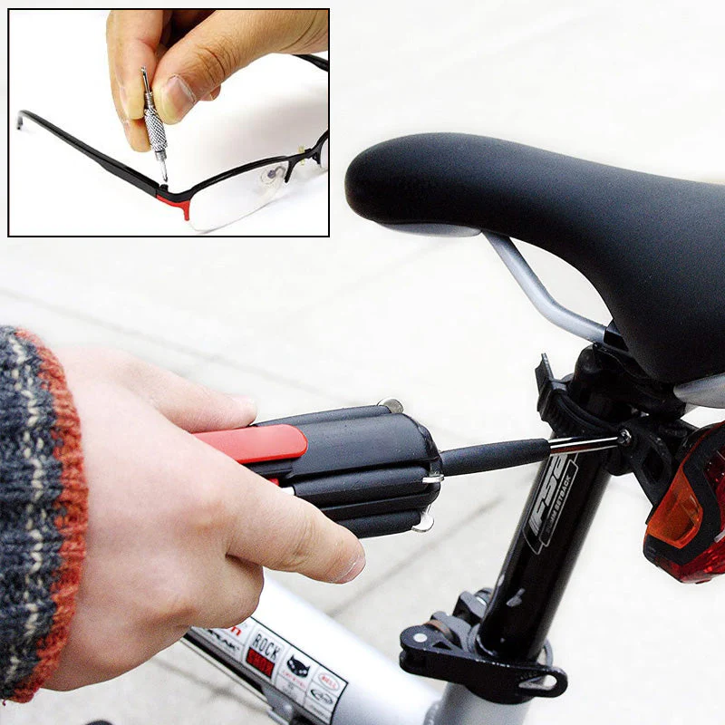 8 Screwdrivers in 1 Tool with Worklight and Flashlight 8 Screwdrivers in 1 Tool with Worklight and Flashlight