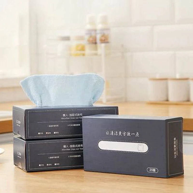 Pull-out absorbent microfibre cloths Pull-out absorbent microfibre cloths