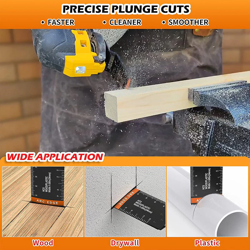 Curved-Edge Oscillating Tool Blades(20 PCS) Curved-Edge Oscillating Tool Blades(20 PCS)