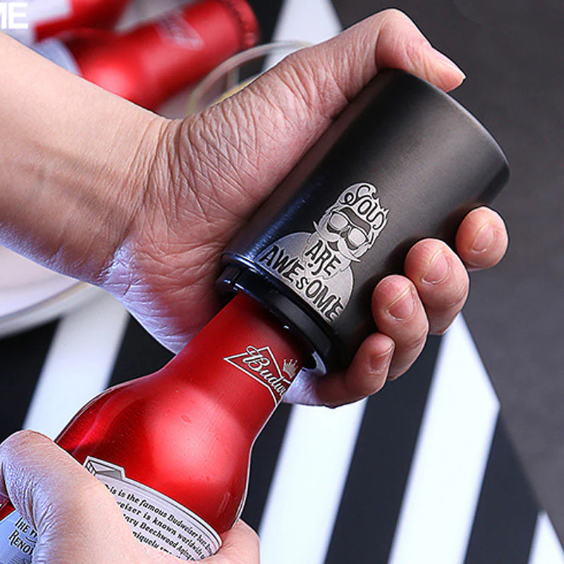 Automatic Bottle Opener with Magnetic Ca...
