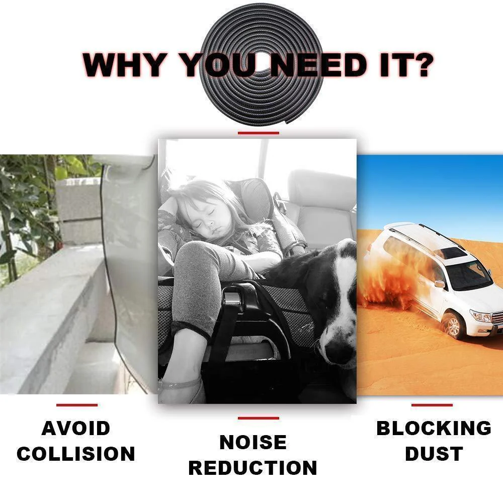 U Shape Car Door Edge Protector, 5M U Shape Car Door Edge Protector, 5M