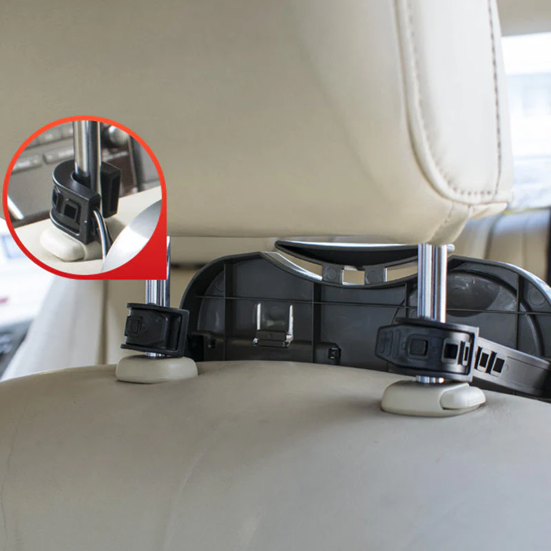 Foldable Car Seat Back Dining Tray Drink Holder