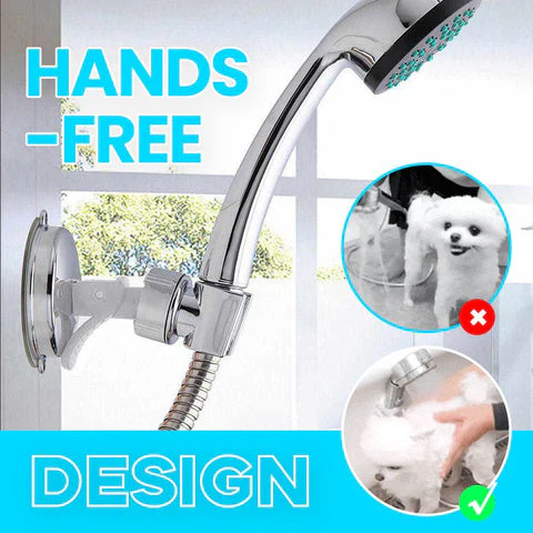 Removable Hands-Free Shower Head Fixatio...