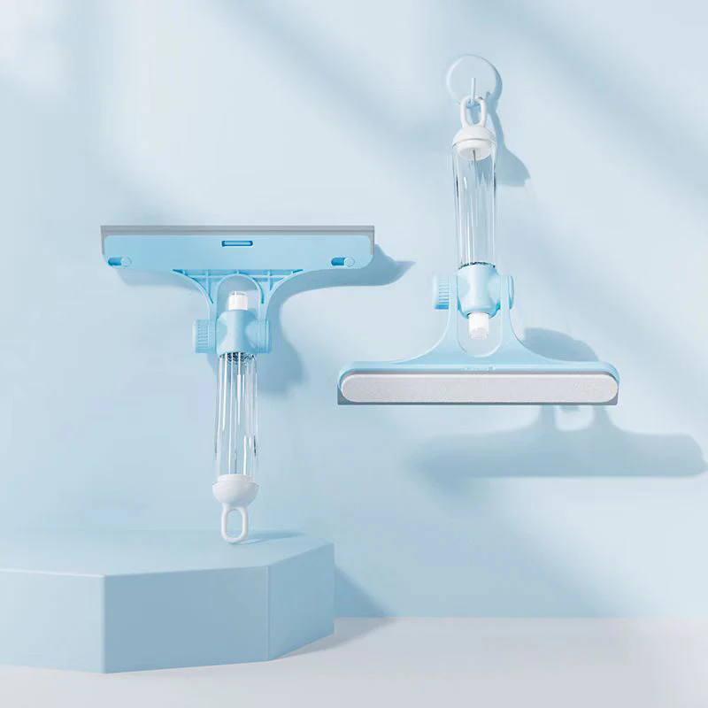 Glass Wiper with Sprayer