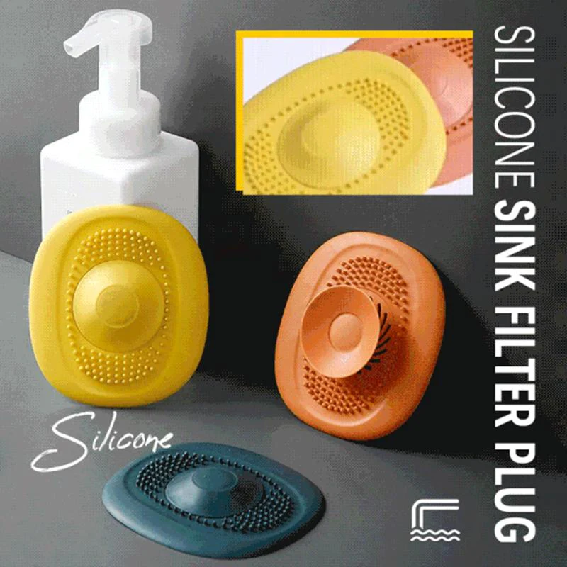 Silicone Sink Filter Floor Drain Cover