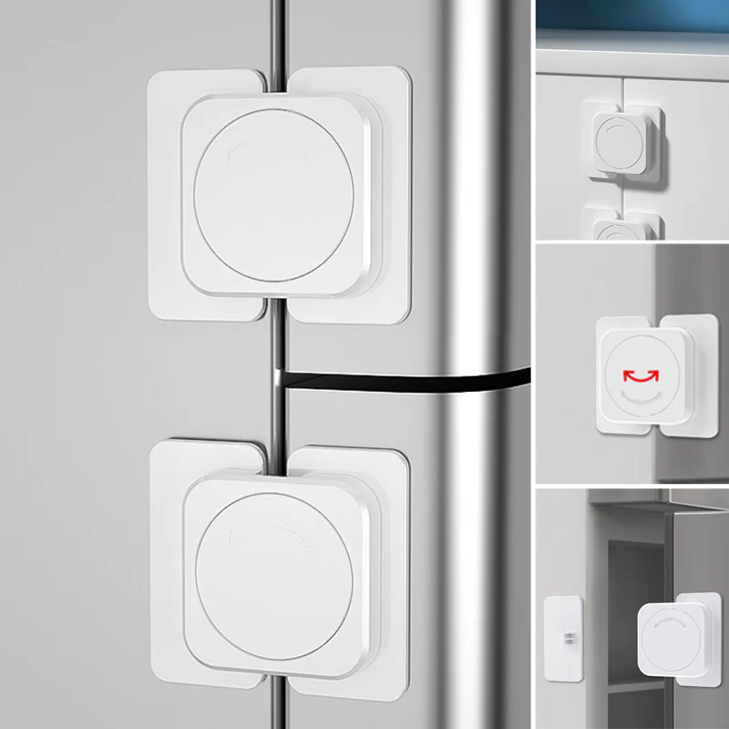 Refrigerator Lock Kids Safety Cabinet Do...