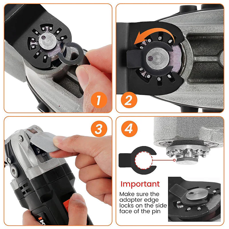 Curved-Edge Oscillating Tool Blades(20 P...