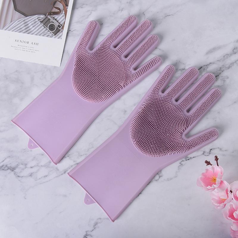 Magic Silicone Washing Gloves Magic Silicone Washing Gloves