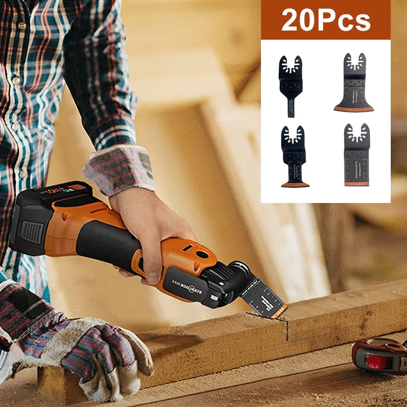 Curved-Edge Oscillating Tool Blades(20 PCS) Curved-Edge Oscillating Tool Blades(20 PCS)