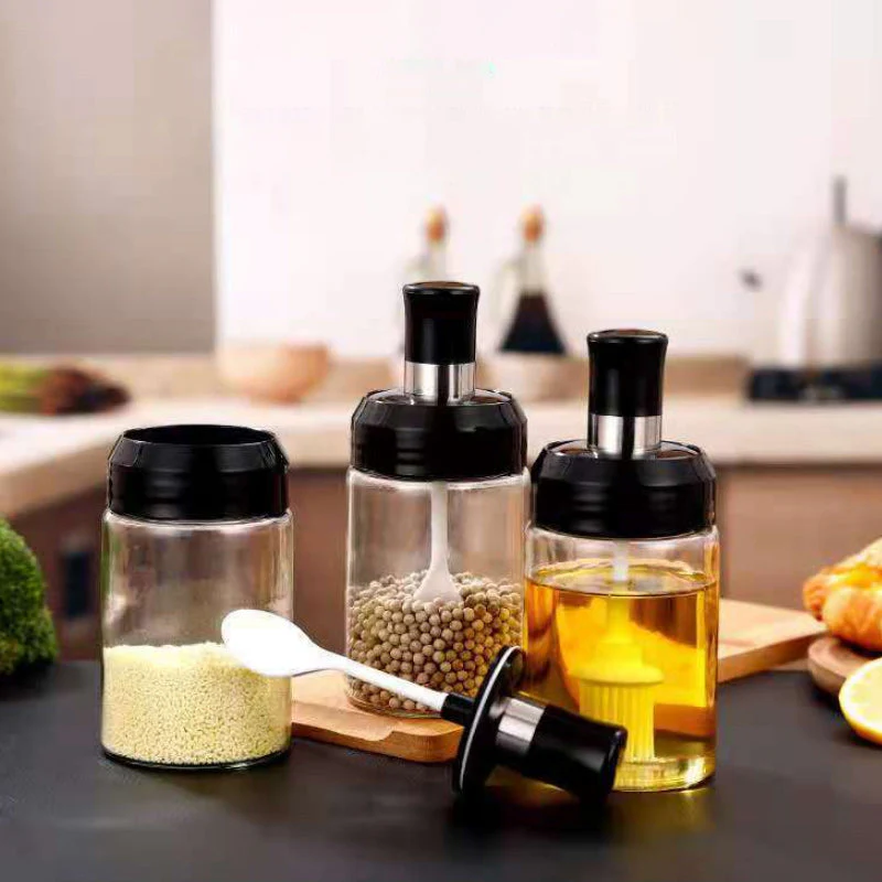 Seasoning Jar with Spoon Seasoning Jar with Spoon