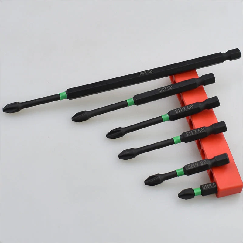 Cross Impact Screwdriver Bits Set (6 Pcs) Cross Impact Screwdriver Bits Set (6 Pcs)