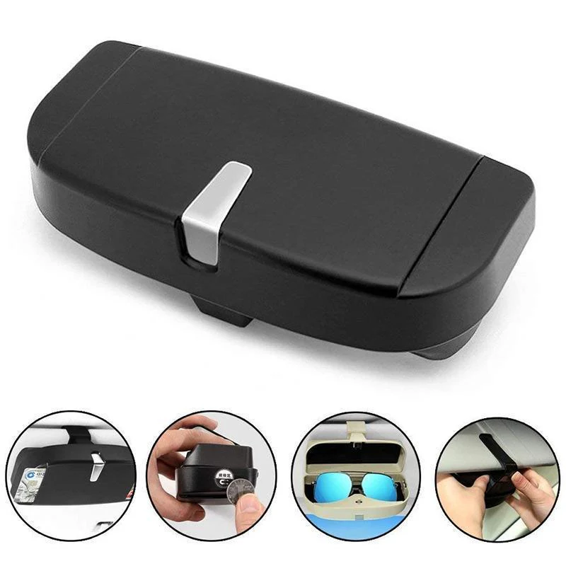 Universal Car Visor Sunglasses Case Universal Car Visor Sunglasses Case