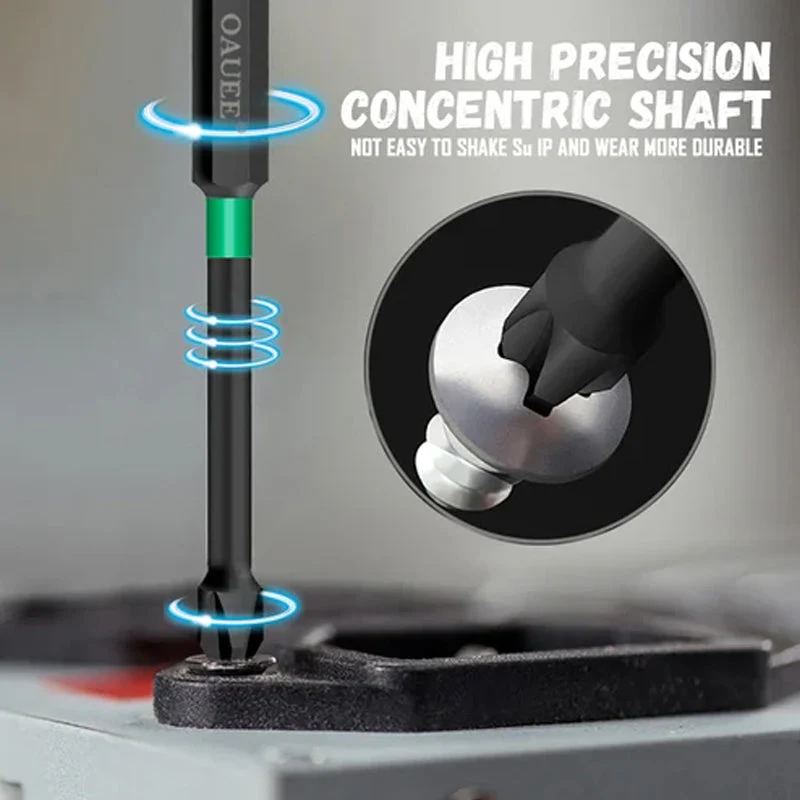 Cross Impact Screwdriver Bits Set (6 Pcs) Cross Impact Screwdriver Bits Set (6 Pcs)