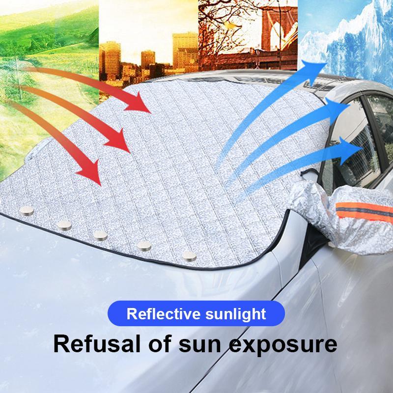 Magnetic Car Windshield Anti-Snow and Ice Cover Magnetic Car Windshield Anti-Snow and Ice Cover